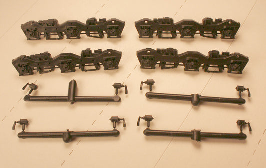 ATH 40066 SD45  Sideframe Set (plastic)- Fits Athearn Trucks