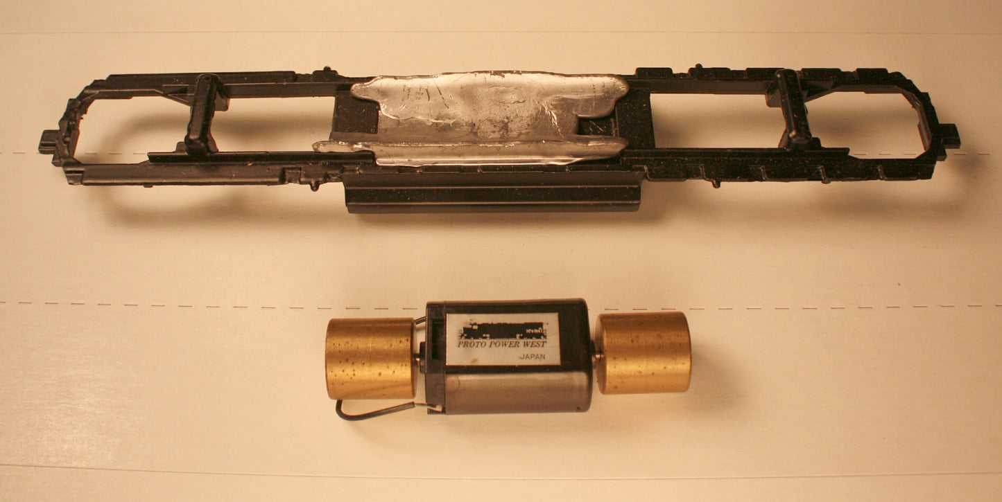 F - 41901 - L  SD45/SDP40 Ath Loco (frame leaded ready to mount can motor)