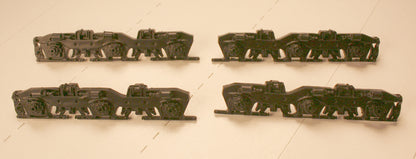 ATH 38025 SD9 Sideframe Set plastic Fits Athearn Trucks