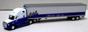 T SP 048 Freightliner Cascadia Sleeper Cab with 53 ft Dry Trailer ASTA