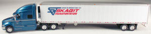 #T-SP-059 	International Prostar w/Slper/53 ft ReferTrler - Skagit Transp