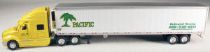 #T-SP-064     International Prostar w/Sleper/53 ft Reefer Trler - Pacific Ship