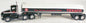 T SP 154 Kenworth T660 Day Cab with White Tanker Texaco