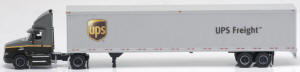 #T-SP-165 		International Prostar day cab and 53 ft dry van - UPS