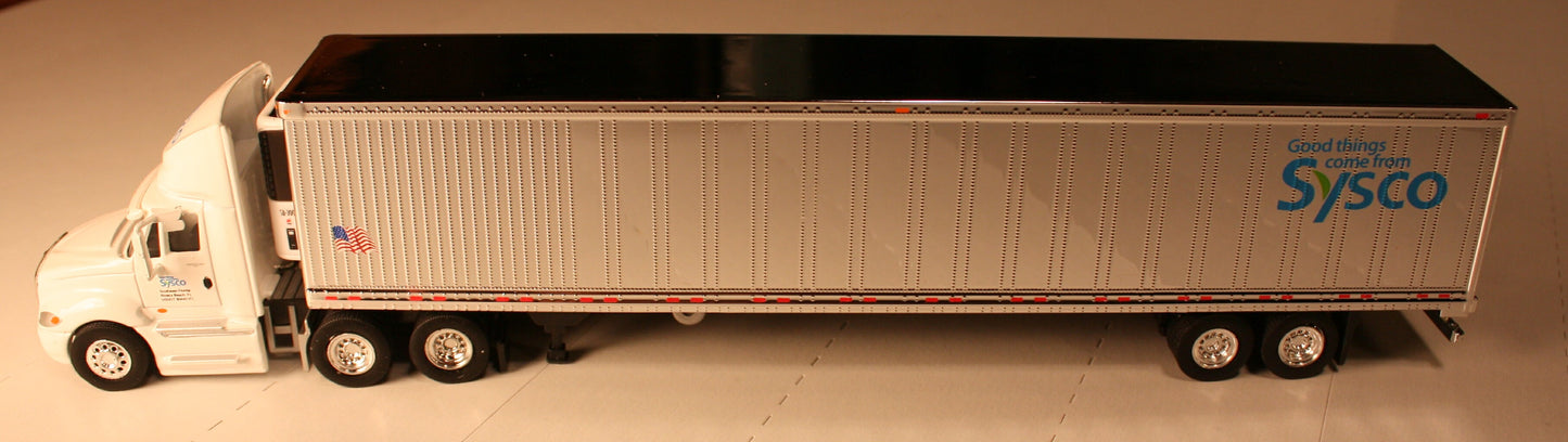 T SP  124 International  Prostar Day Cab with 53' Trailer Sysco Foods