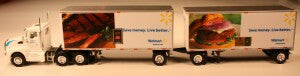 T SP  141   KW T660 day cab  28' double trailers         Walmart