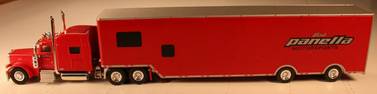 T SPT - 3049      Peterbuilt  389 tractor   red racing trler  Pannela Motor Sport