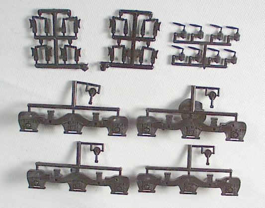 TSP 78   GE GSC Dash 8  (8-40CW) Sideframe Set - Fits Athearn UC & SD45 Trucks