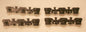 ATHSF -105,   UC  Sideframe Set (plastic)- Fits Athearn Trucks