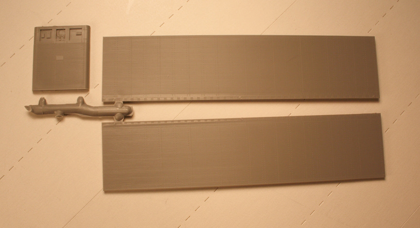 50172 - beaded trailer sides and front  (40" long X 96" wide)