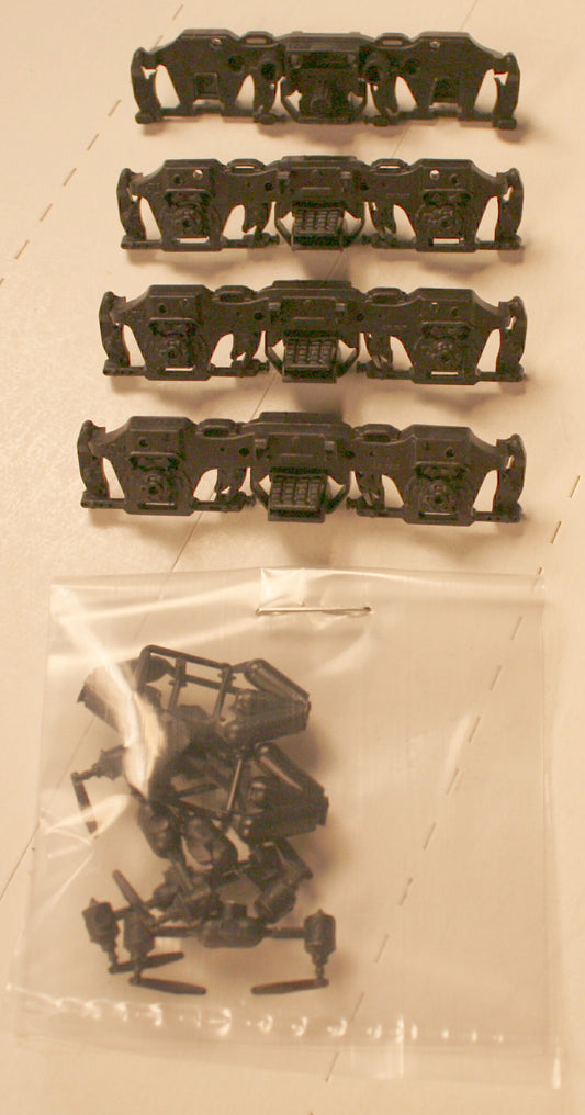 ATH 42009 Blomberg B Sideframe Set (plastic) - Fits Athearn Trucks