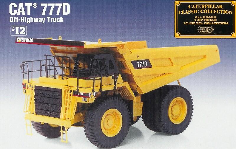 #CCM  Classic Construction Models Cat  777D  Off-Highway Truck  (SOLD OUT)