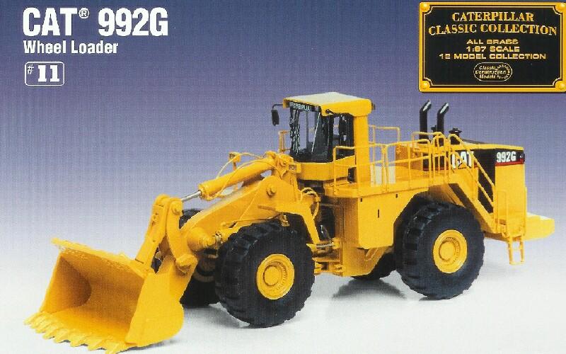Classic Construction Models   #BCE Cat  992G  Wheel Loader   (SOLD OUT)