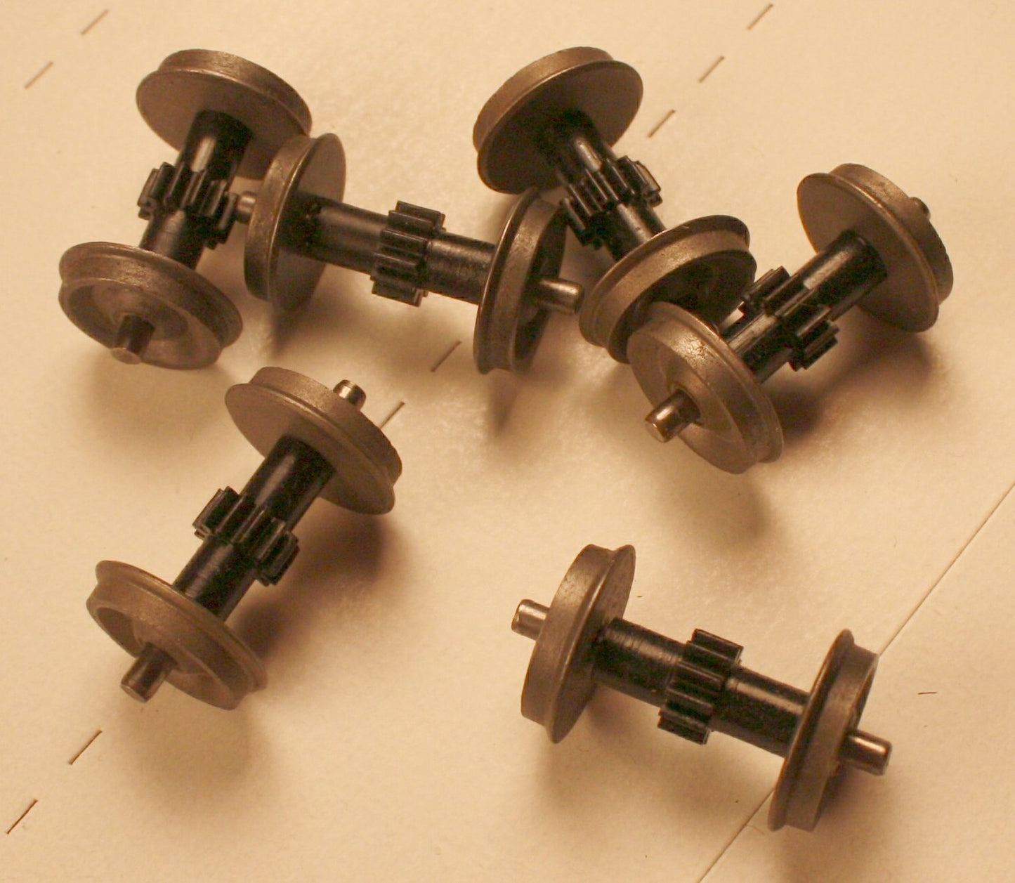 ATH 40023 early style power truck wheels 42" NOS pkg 6