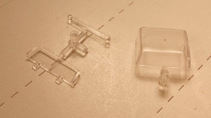 ATH 55024  Ford C cab,  (includes- interior, window set)