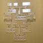 ATH 44396  Window set for Drover Caboose MDC 2 sets