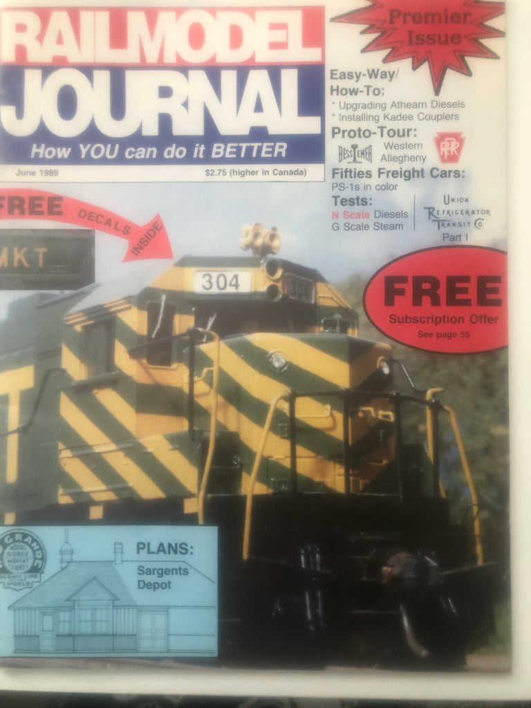 BK203    Rail Model Journal June 1989