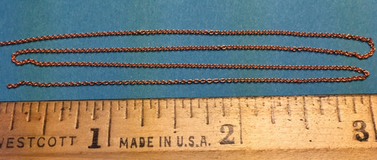 29216 - Miniature Chain - Brass 40 Links Per Inch ( wire dia .009 ) (12")