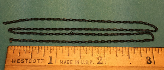 29221 - Miniature Chain - Black 15 Links Per Inch  (12")