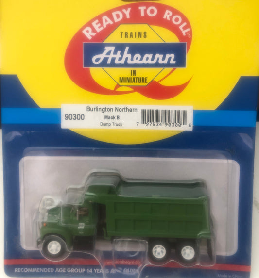 Ath-90300  Mack B Dump Truck -  Burlington Northern