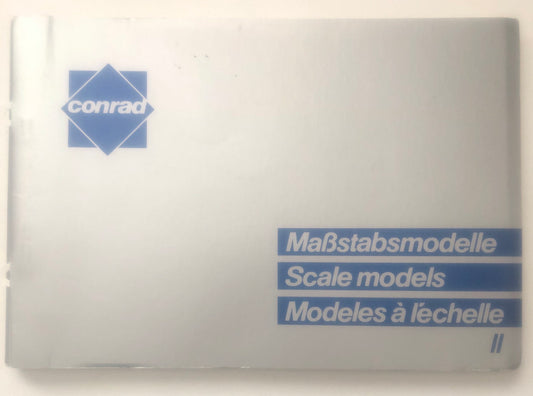 BK201     Conrad Die cast models  Vol - 2   (MaBstabsmodelle Vol.)2