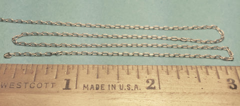 #29224 - Miniature Chain - Silver 15 Links Per Inch  (12")