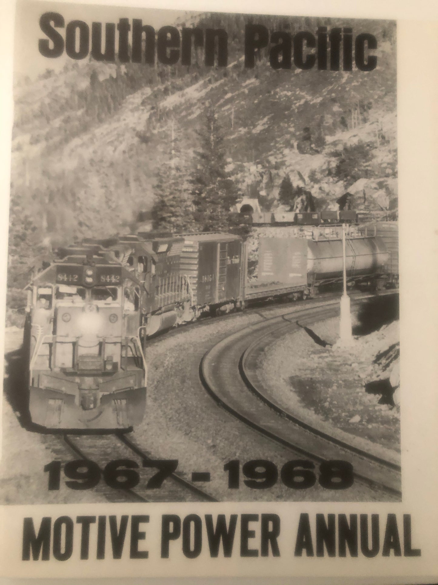 BK 188 Southern Pacific Motive Power Annual 1967 - 1968