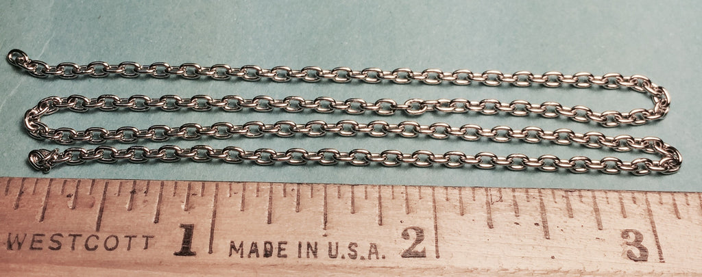 #29274 - Miniature Chain - Silver 13 Links Per Inch  (12")