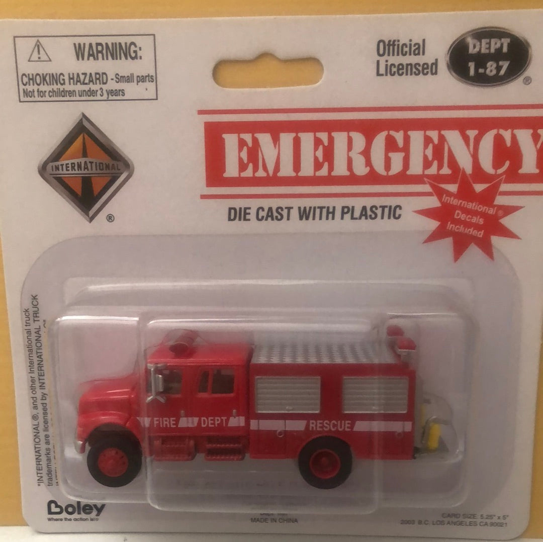 Bol-4032-11 International Fire Dept. Rescue Truck