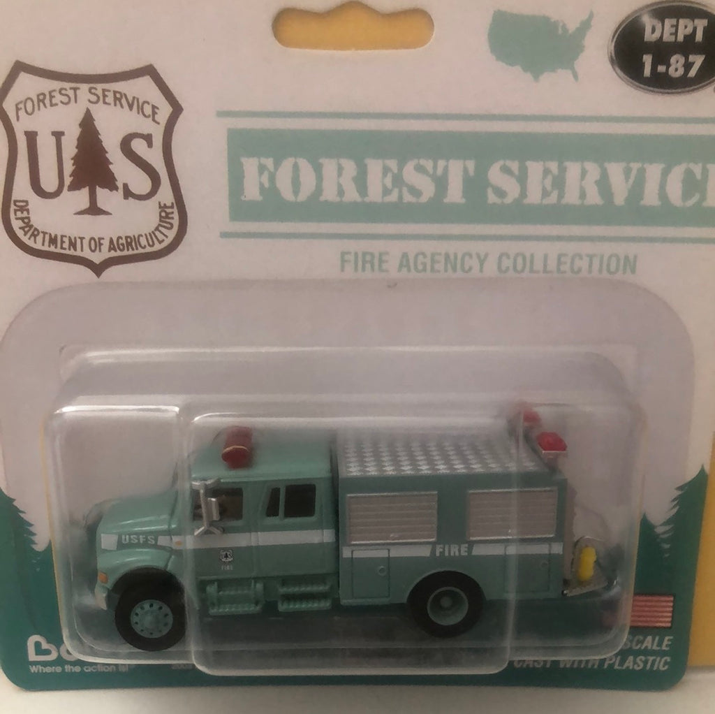 Bol-4032-55  Forest Service Fire Vehicle Blue/Green