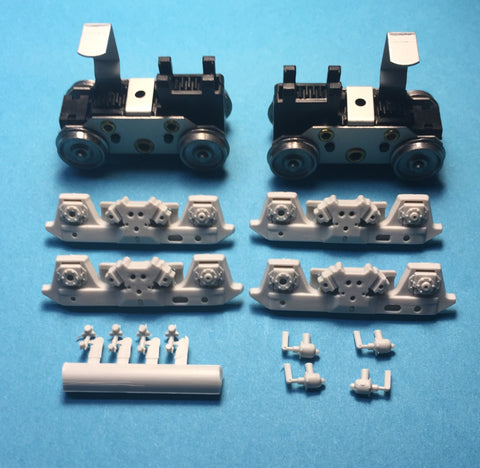 #PT52663-1 - Power Trucks: GP40X RPP frame (#52663-1 Includes RPP GP40X Sideframes #161)