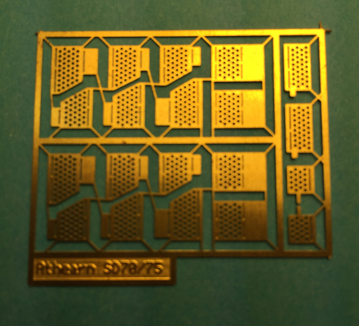 PPW 29261  Ath SD70 and 75 4 step  Brass Diesel Steps