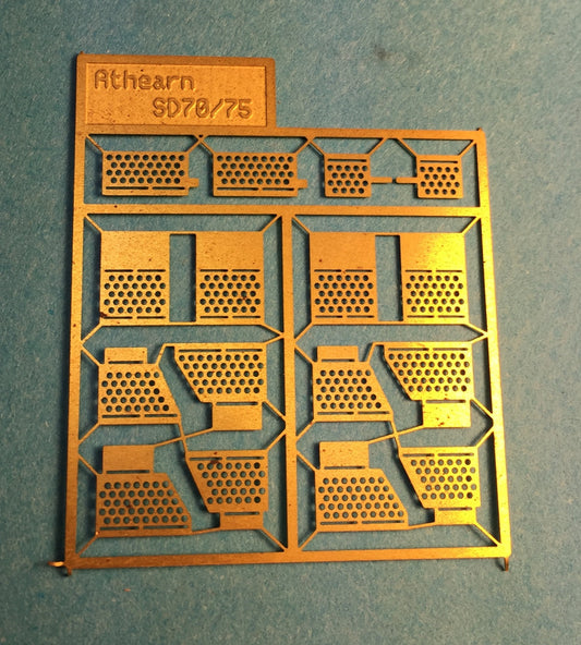 29262 - Athearn SD70/75 3stp Brass Diesel Steps