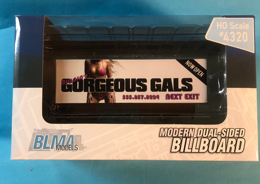 BLMA 4320 Billboard- Dual Sided