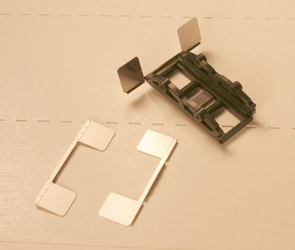 50619 - Mud Flaps - photo-etched stainless steel (Pkg. 2)