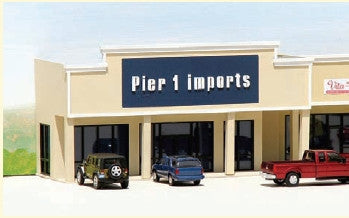 S ML 005 Pier 1 Imports Mall Store Kit in HO Scale