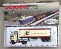 UL - 1000   Schlitz  tractor and trailer (metal kit, factory assembled)  Ulrich  (new in box)