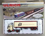 UL-102   Schlitz  tractor and trailer (metal kit, factory assembled)  Ulrich  (new in box)