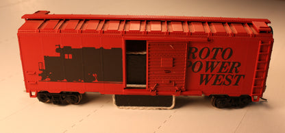 SOM - 1002  HO track cleaner car kit  (box car not included)