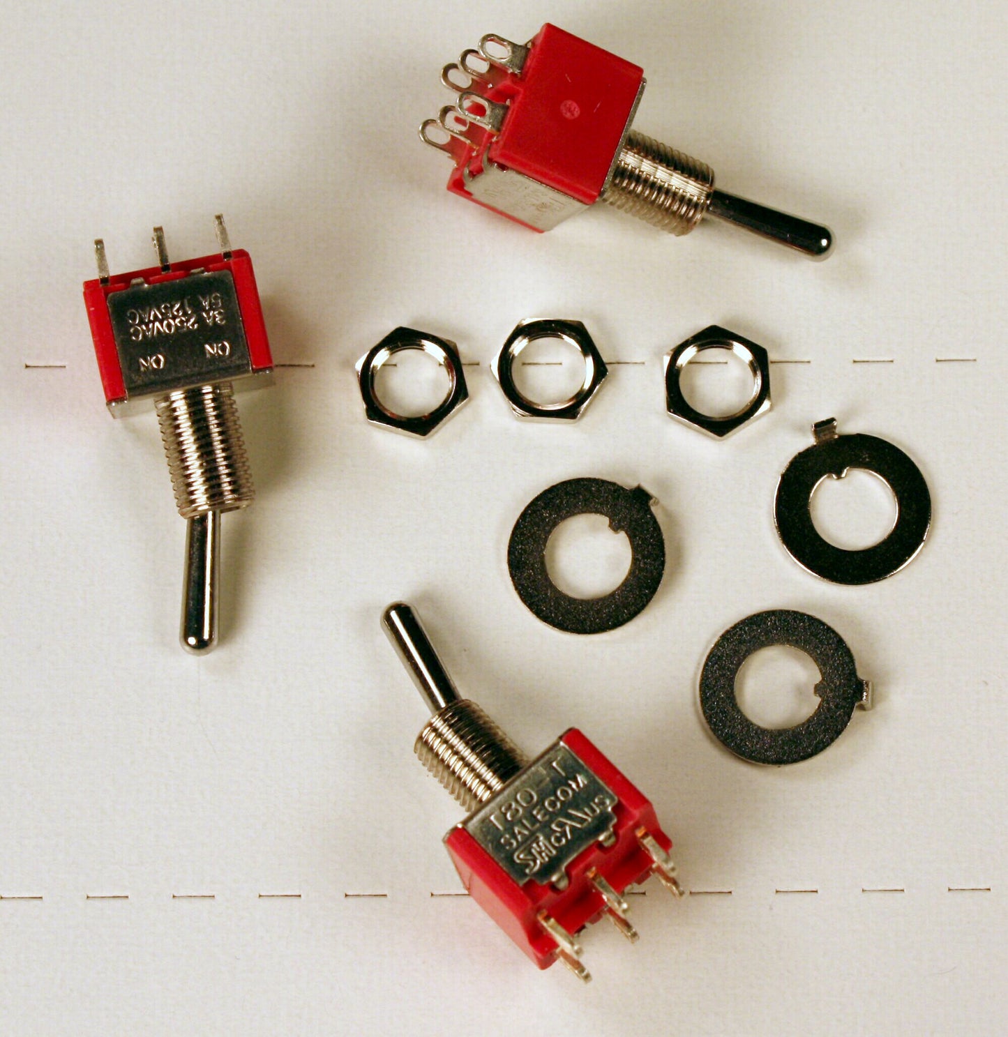 40018 - 23 - Blue Point (DPDT switches)  pkg-3