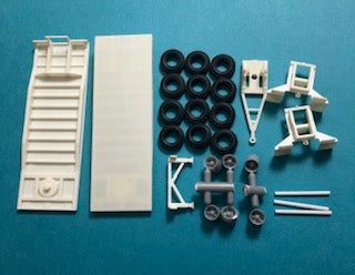 TS 105 - S		24ft set of doubles outside frame flatbed trailers