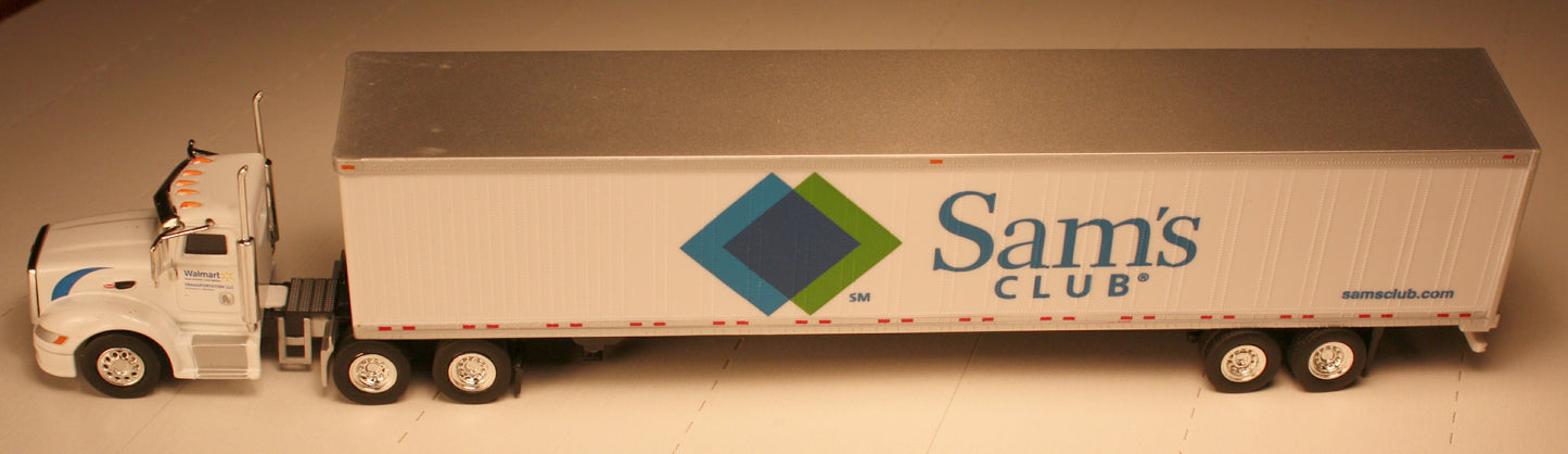 T SP - 090 		Peterbilt 386 day cab w/53 ft dry van - Sam's Club