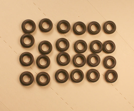 50104 - Vinyl Tires - (Contains 24 Tires)