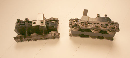 PT3500-1    Power Trucks - Train Master - metal sideframes  ( Fits Athearn frame)